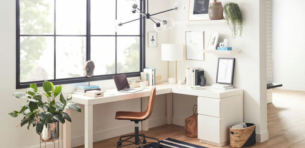 Home office natural light