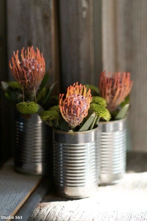 heritage day table decor ideas protea tins