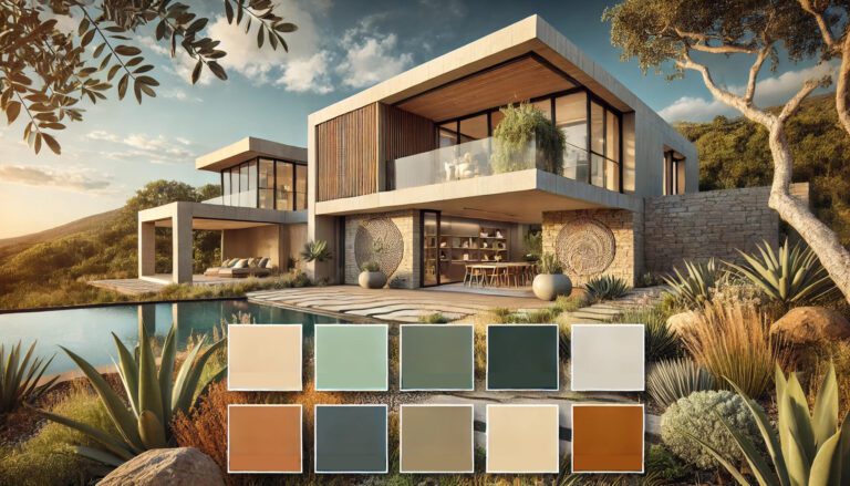 A-luxurious-modern-South-African-home-exterior-featuring-the-trending-colors-of-2025_-Sandstone-Beige
