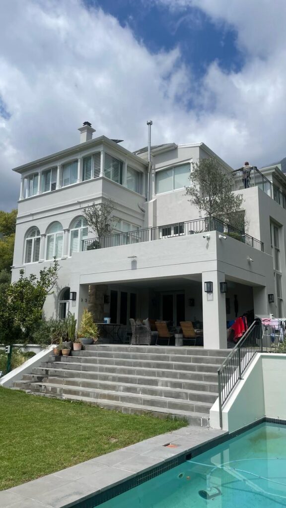 Exterior maintenance and painting. Rosemead Ave, Gardens, Cape Town1