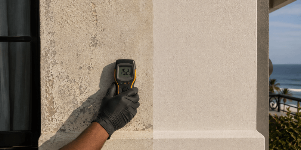 Exterior paint colours in a Cape Town home by Handyman Homes